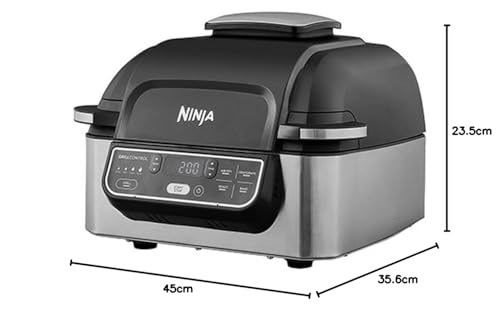 Ninja Foodi Grill & Airfryer 5.7L Schwarz/Silber AG301EU