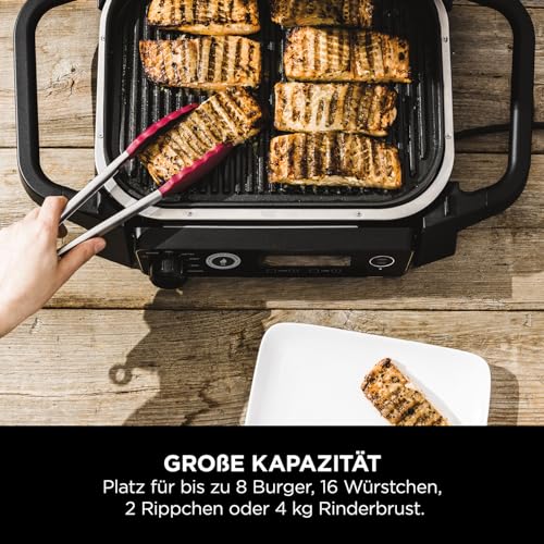Ninja Woodfire Elektrogrill 7-in-1 Grau/Schwarz OG701EU