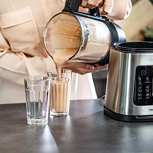 Krups Perfectmix Cook Standmixer 1400W Edelstahl/Schwarz KB835D