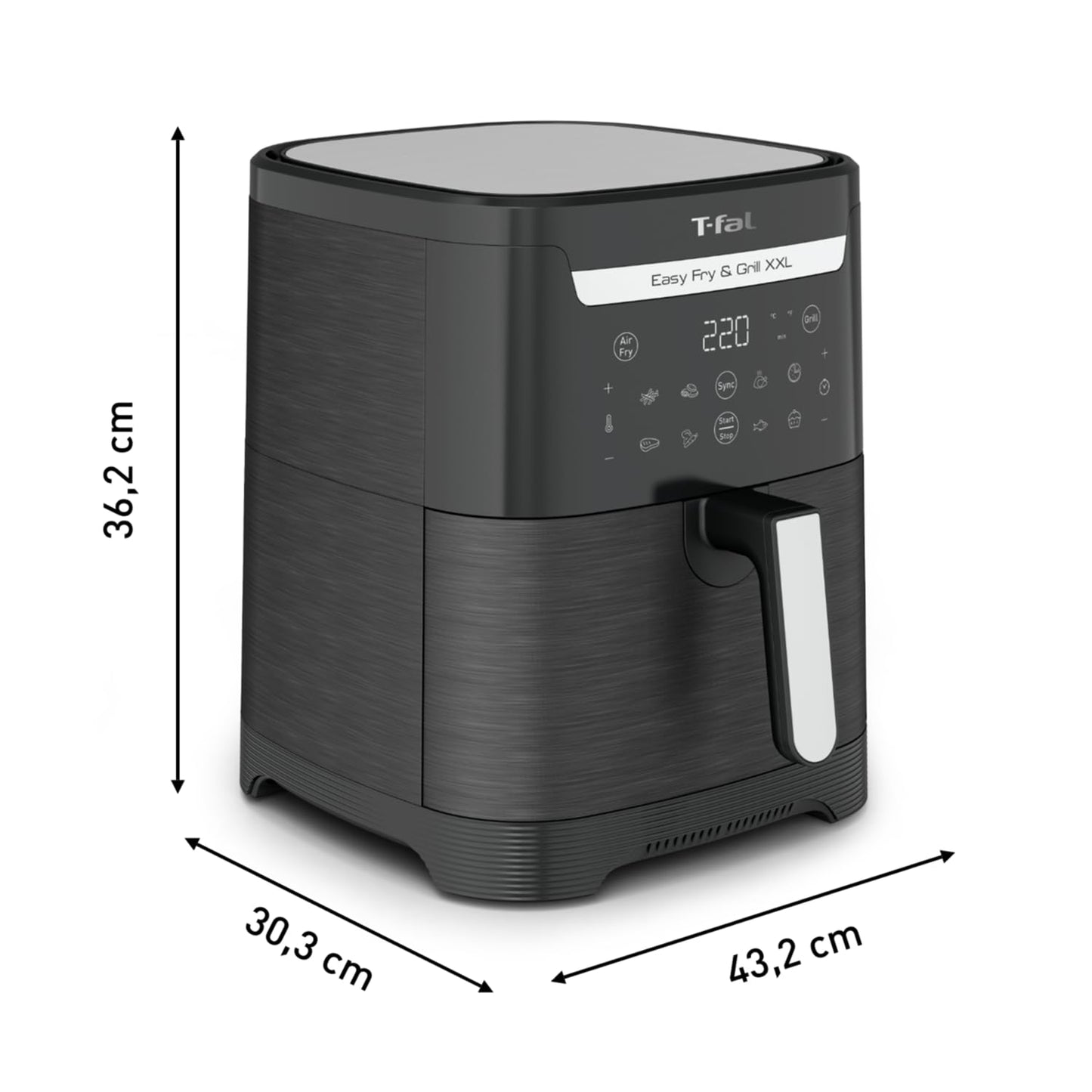 Tefal Easy Fry & Grill XXL Heißluftfritteuse 6.5L EY8018