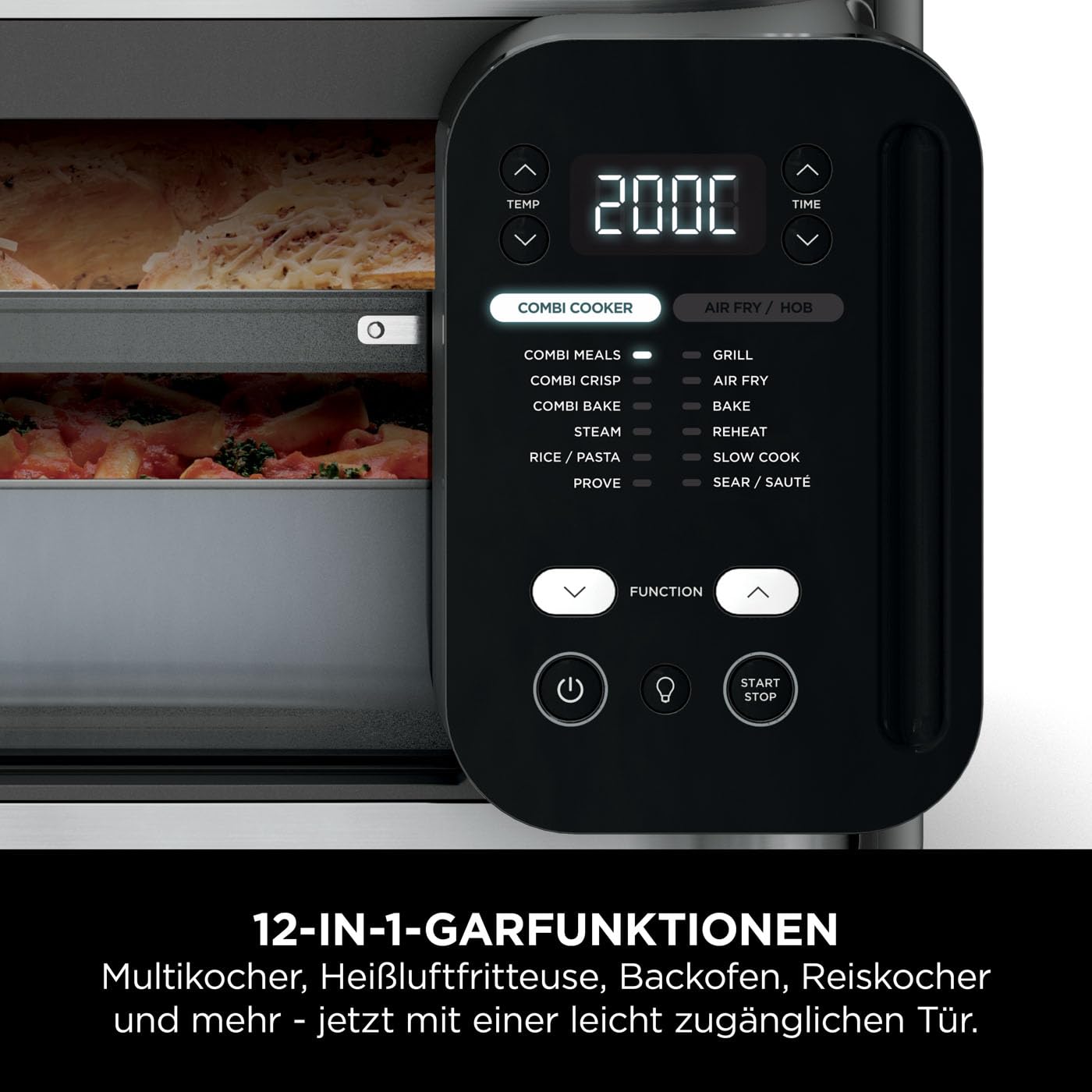 Ninja Combi 12-in-1 Multikocher & Air Fryer 6.2L Grau SFP700EU