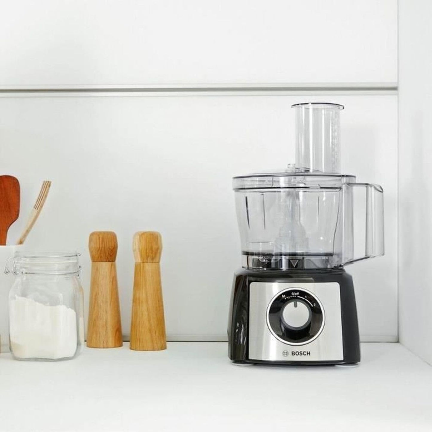 Bosch MCM3501M Küchenmaschine 800W Schwarz/Edelstahl