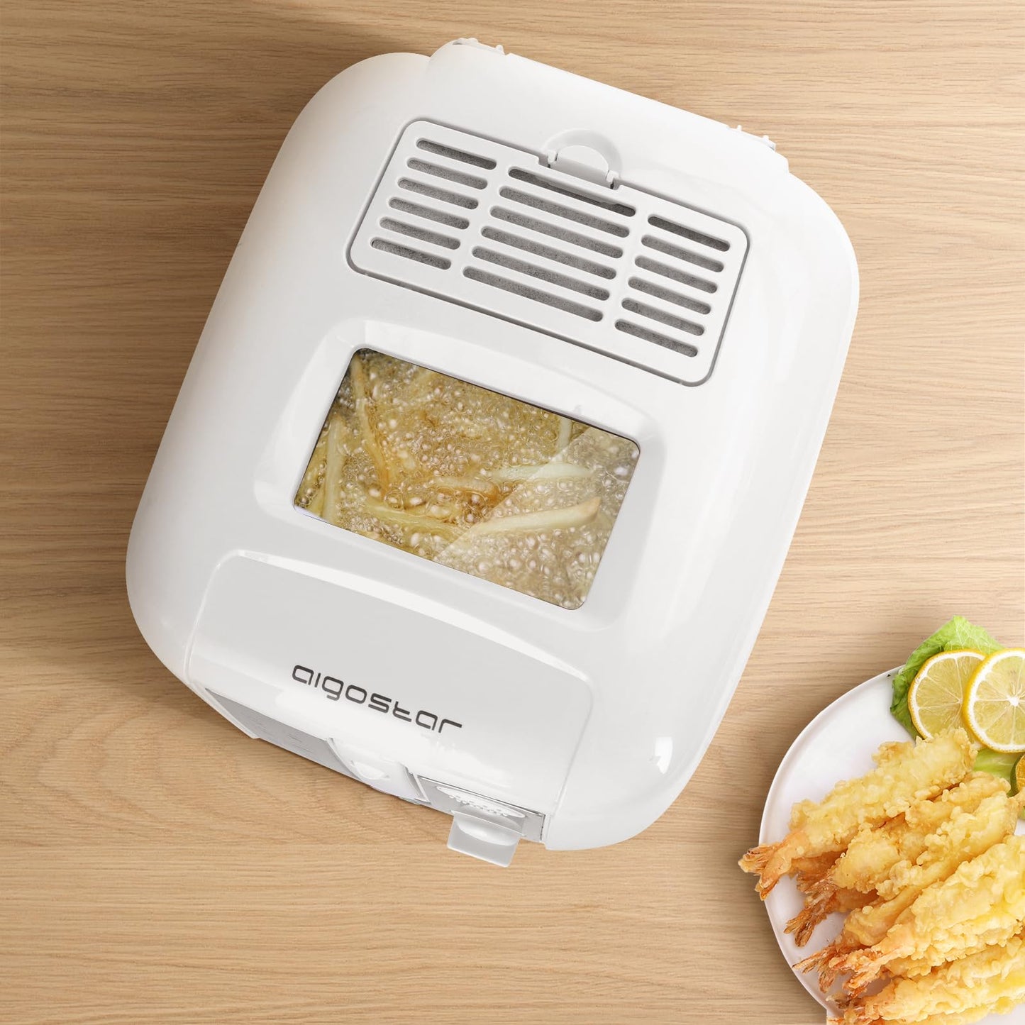 Aigostar Fritteuse 2.5L 1650W Weiß