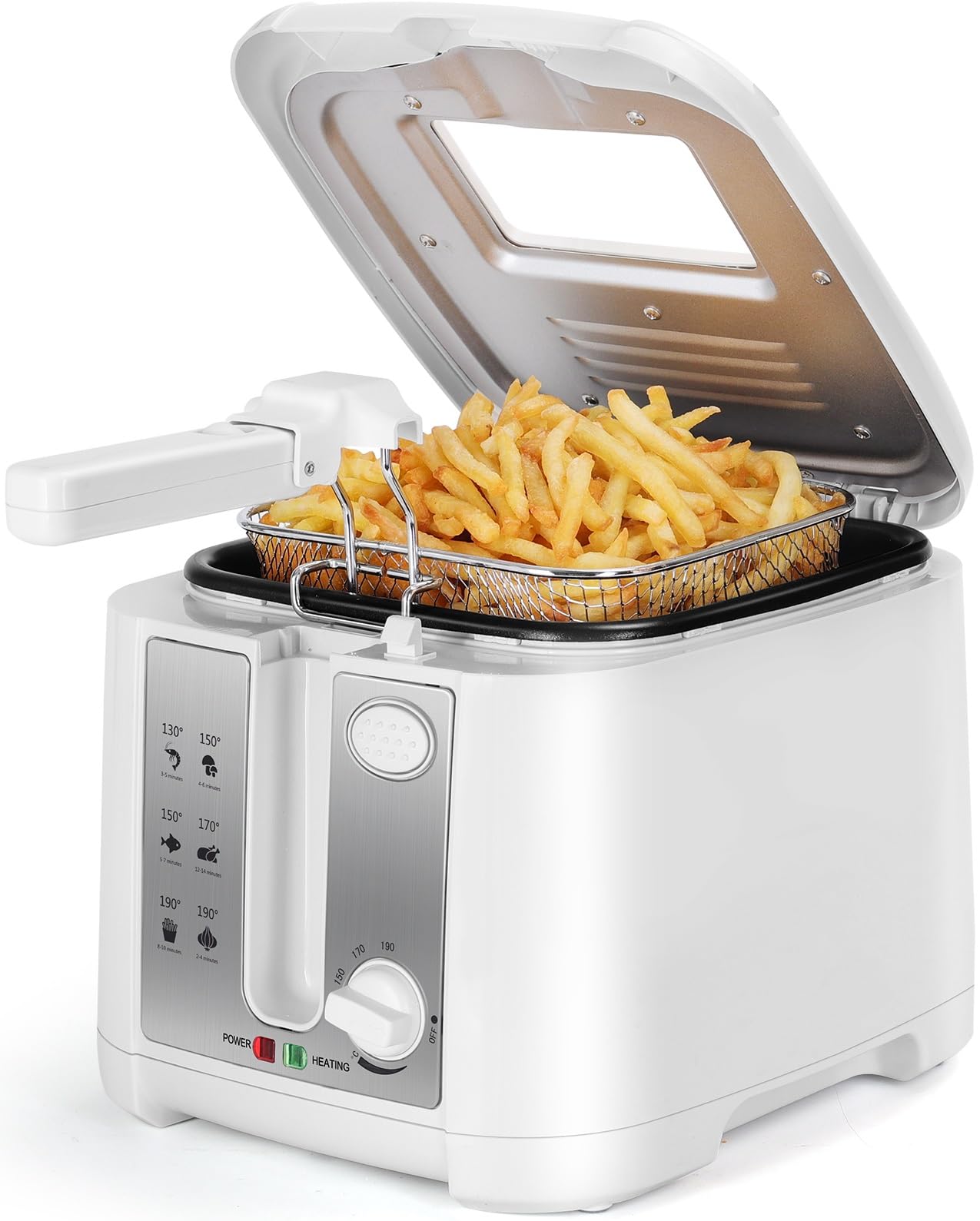 Aigostar Fritteuse 2.5L 1650W Weiß