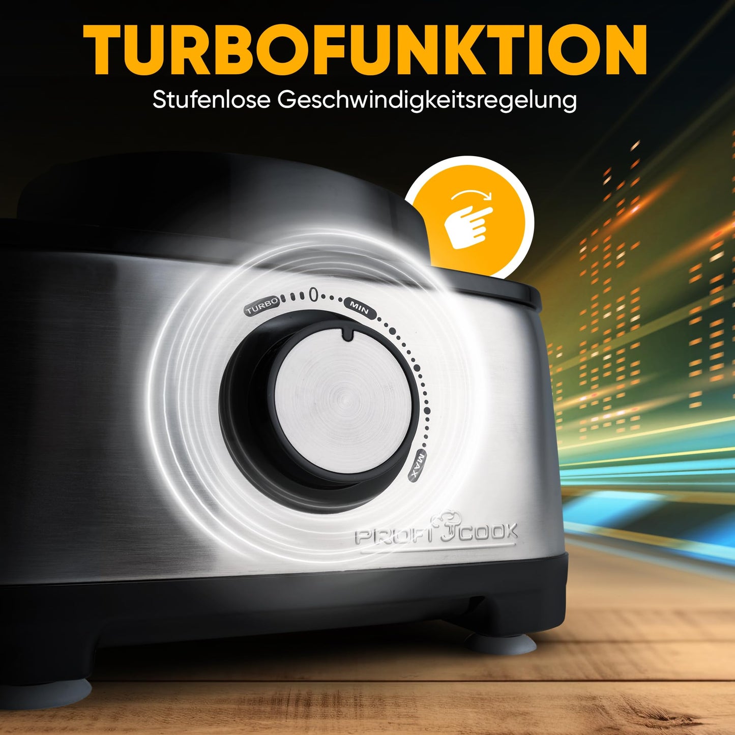 ProfiCook 3in1 Küchenmaschine 1200W PC-KM 1063