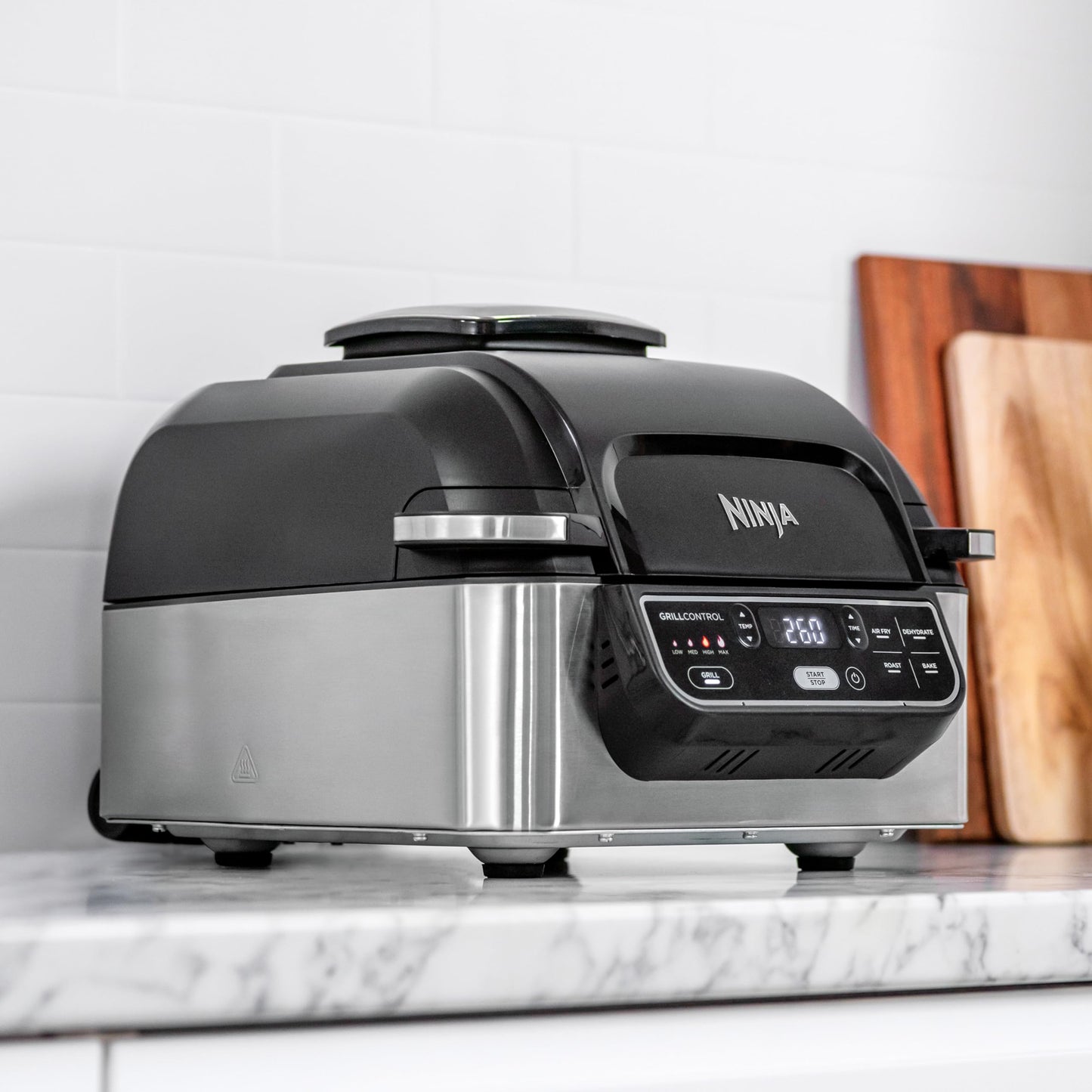 Ninja Foodi Grill & Airfryer 5.7L Schwarz/Silber AG301EU