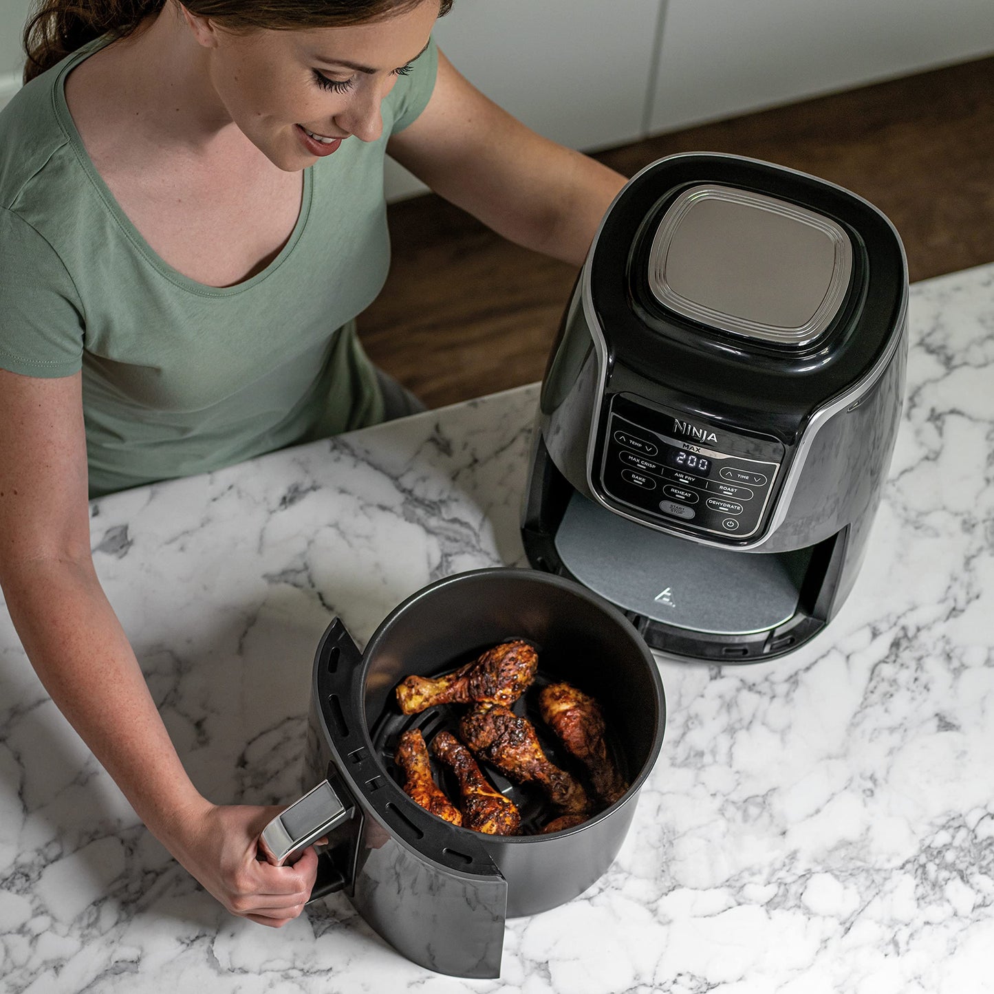 Ninja Air Fryer MAX 5.2L Grau/Schwarz AF160EU