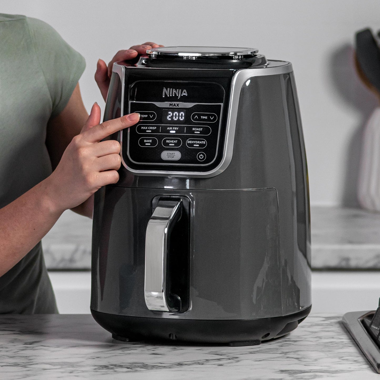 Ninja Air Fryer MAX 5.2L Grau/Schwarz AF160EU