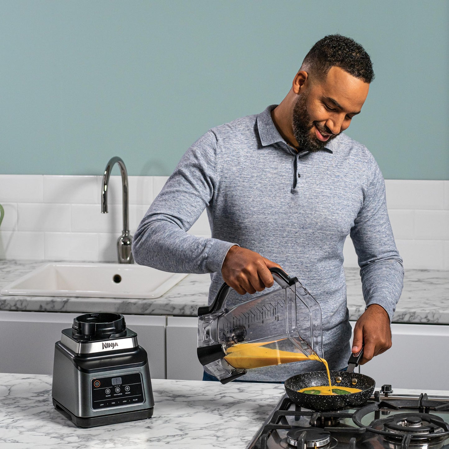 Ninja 2-in-1 Mixer 2.1L 1200W Schwarz BN750EU