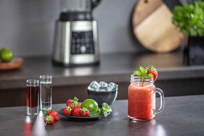 Krups Perfectmix Cook Standmixer 1400W Edelstahl/Schwarz KB835D