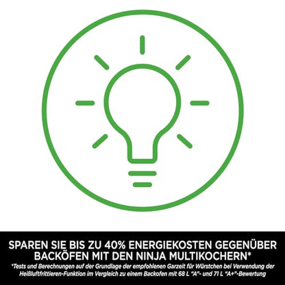 Ninja Foodi Mini Multikocher 4.7L Grau/Schwarz OP100EU