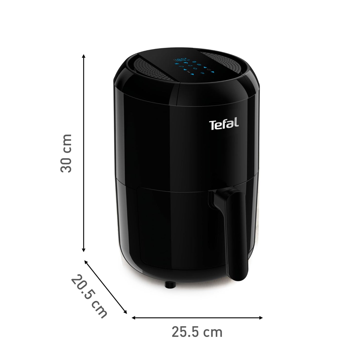 Tefal Easy Fry Compact Mini Heißluftfritteuse 1.6L Schwarz EY3018