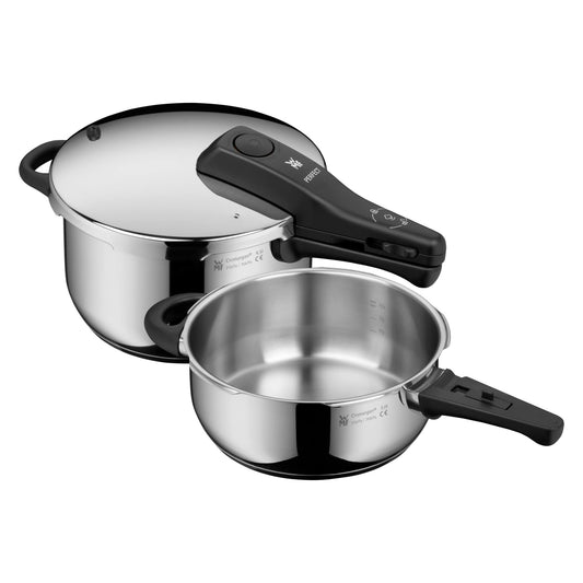 WMF Perfect One Pot Schnellkochtopf Set 4.5L + 3L Edelstahl