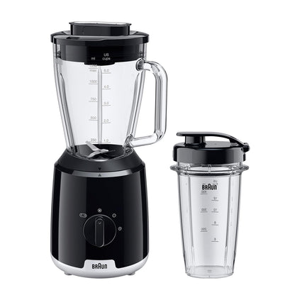 Braun PowerBlend 1 JB1051BK Standmixer 1.5L Schwarz