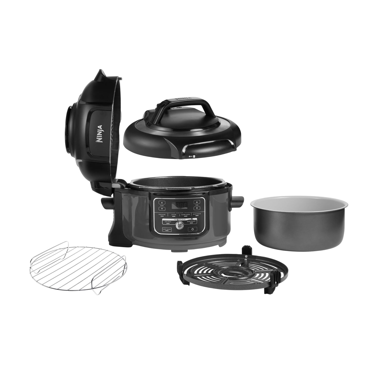 Ninja Foodi Mini Multikocher 4.7L Grau/Schwarz OP100EU