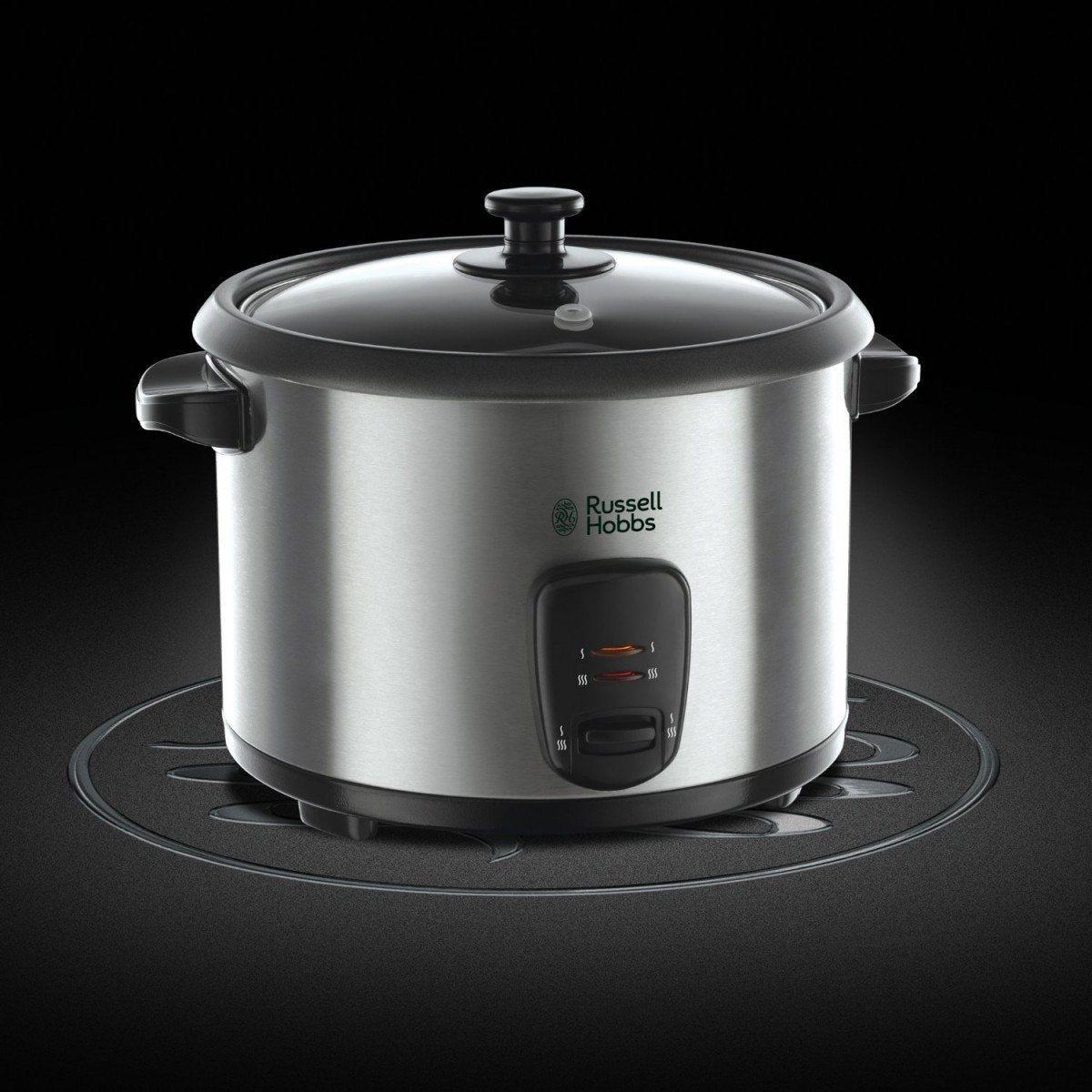 Russell Hobbs Reiskocher 1.8L mit Dampfgarer Edelstahl 19750-56