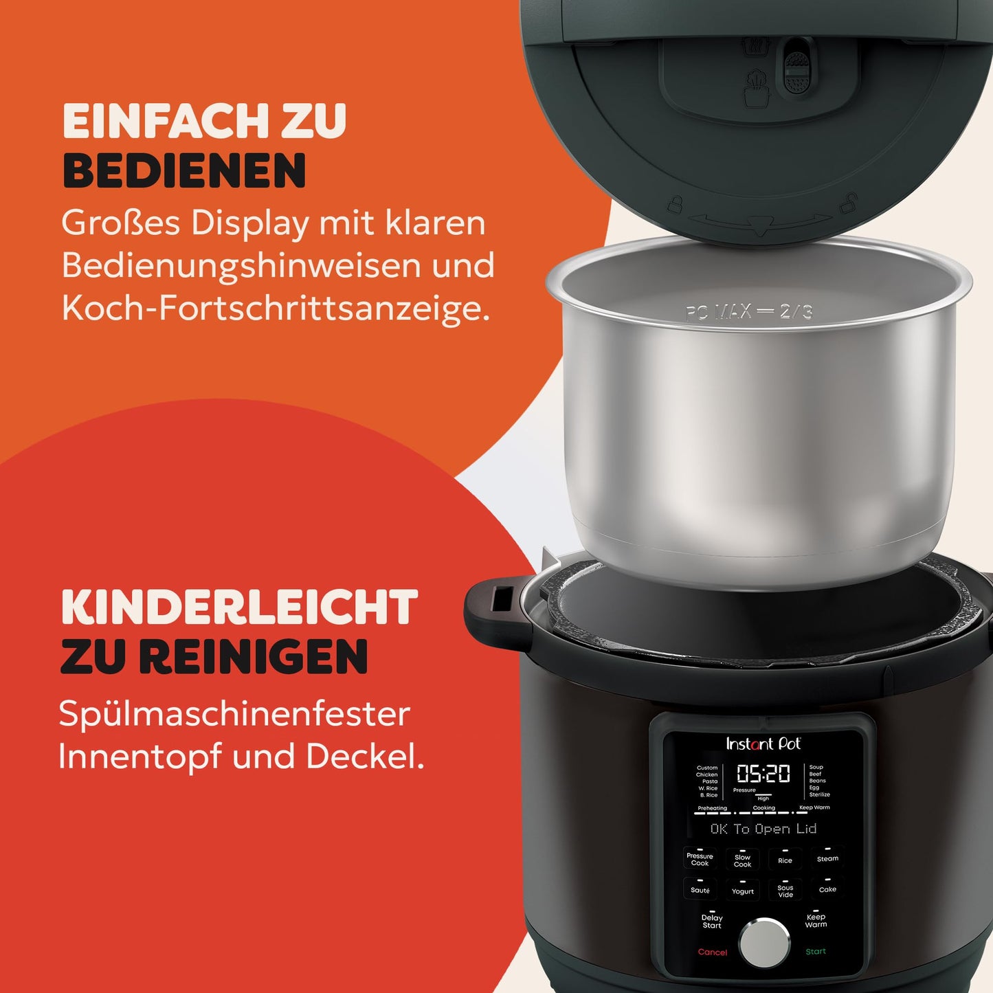 Instant Pot Duo Plus Multikocher 5.7L