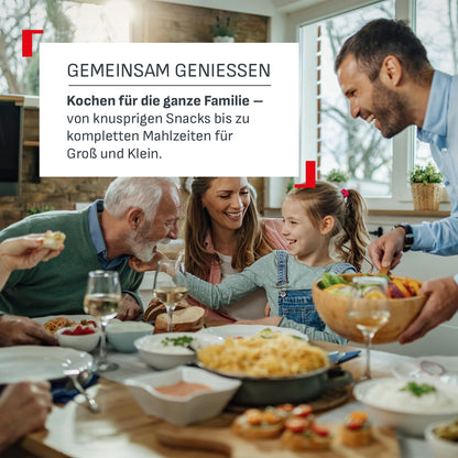 Tefal Dual Easy Fry Heißluftfritteuse 5.2L + 3.1L Schwarz EY9018