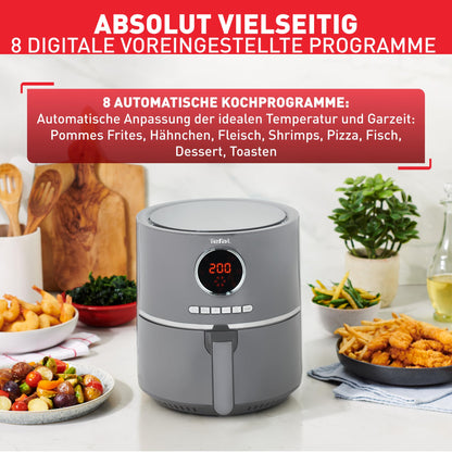 Tefal Ultra Fry Heißluftfritteuse 4.2L Grau EY111B