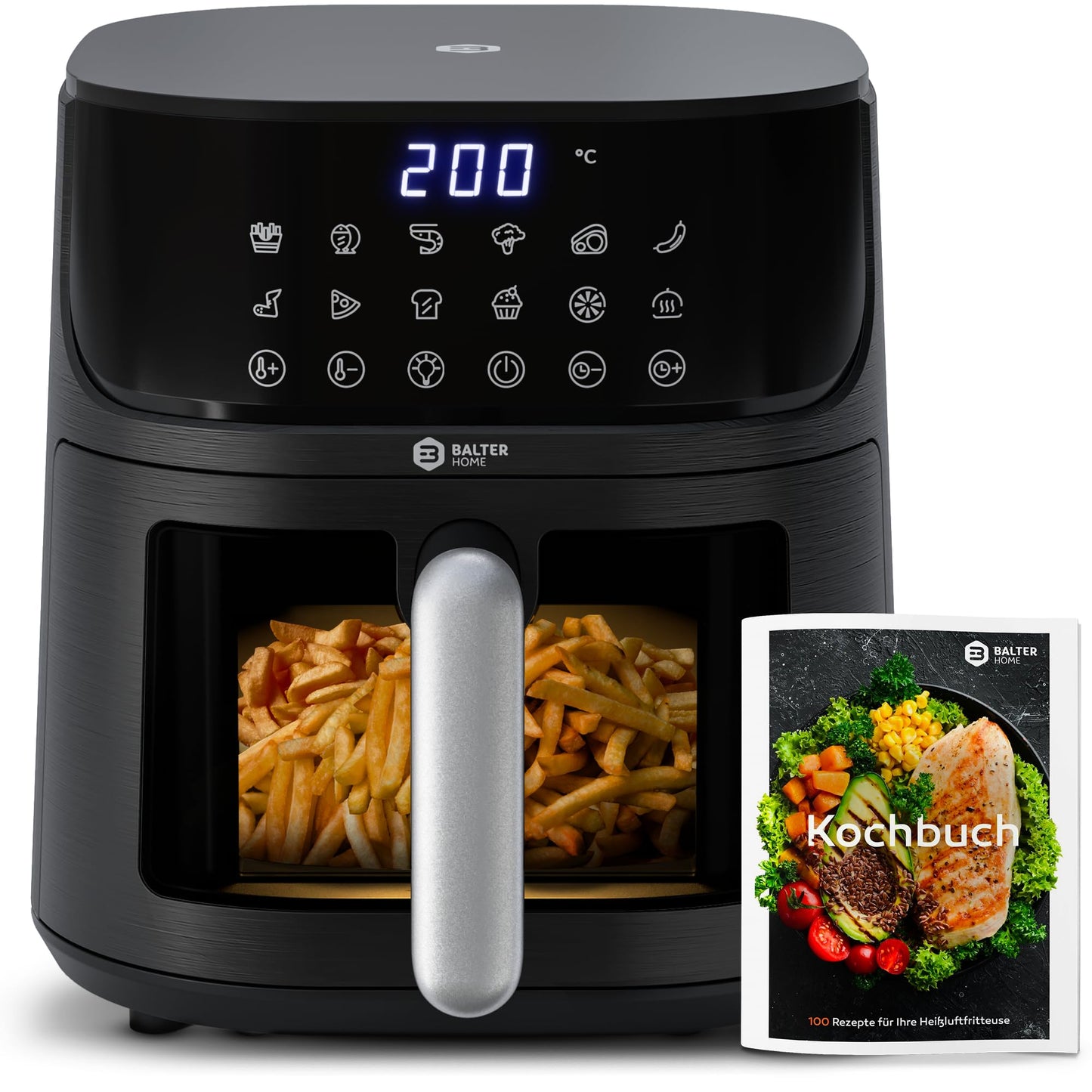 Balter Heißluftfritteuse 5.5L XXL HL-551T