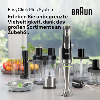 Braun MultiQuick 9 MQ9147X Stabmixer 1200W Schwarz/Edelstahl