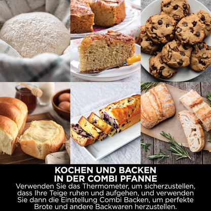 Ninja Combi 12-in-1 Multikocher & Air Fryer 6.2L Grau SFP700EU