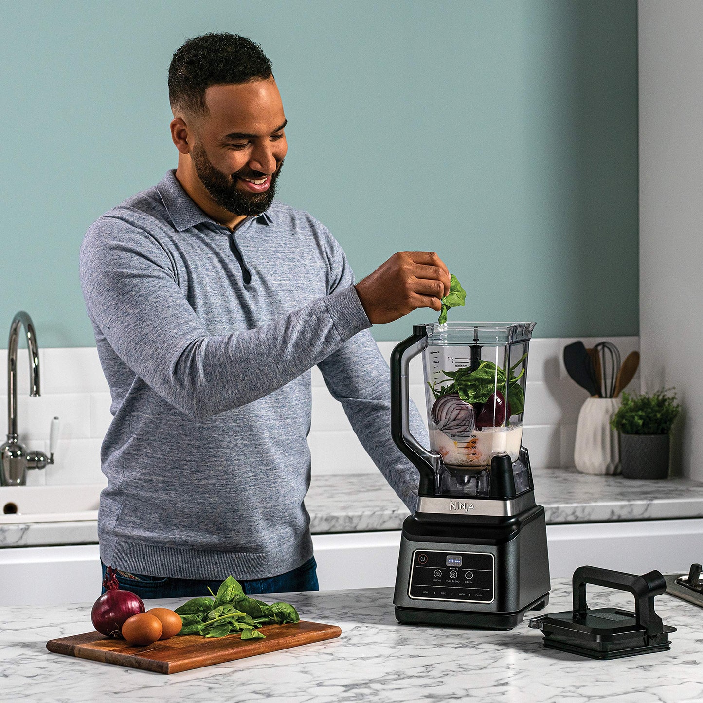 Ninja 2-in-1 Mixer 2.1L 1200W Schwarz BN750EU